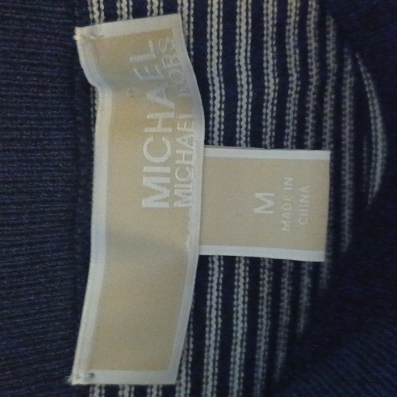 MICHAEL KORS STRIPED PENCIL SKIRT SZ M - Picture 3 of 3